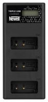 Ładowarka trzykanałowa Newell CD-USB-C do akumulatorów LP-E17 do Canon