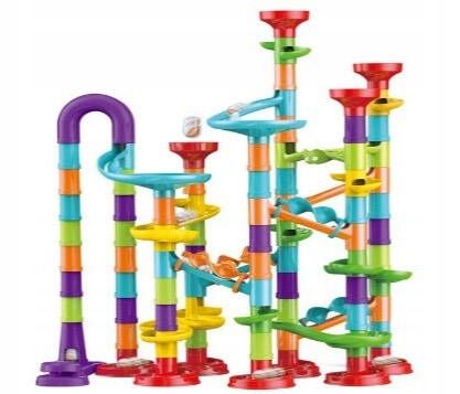 TOR kulkowy KULODROM wyścig DLA KULEK Marble ZESTAW KULKI WYRZUTNIA 113 el. na Arena.pl