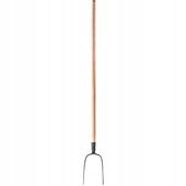 WIDŁY DO SIANA 2-ZĘBNE METALOWY DREWNIANY TRZONEK