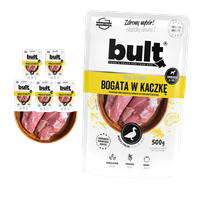 BULT mokra karma dla psa Kaczka saszetka 6x500g
