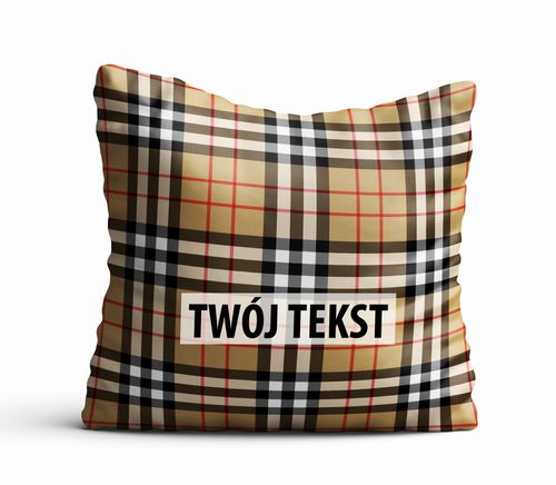 Poduszka Dekoracyjna KRATA  z Twoim napisem KR02 na Arena.pl