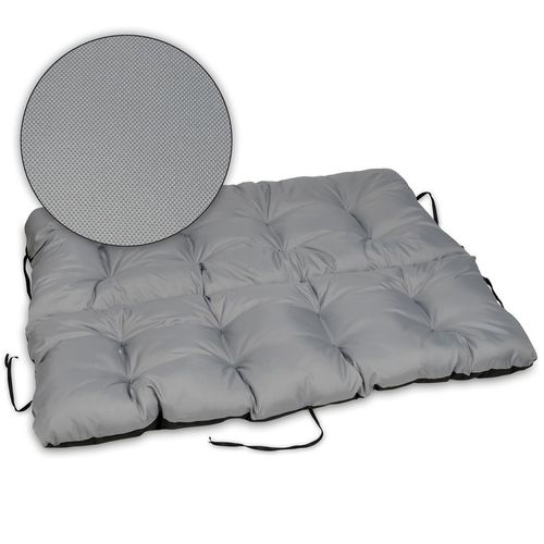 Duża PODUSZKA OGRODOWA na meble poduszka NA HUŚTAWKĘ ŁAWKĘ 180x60x50 szara na Arena.pl