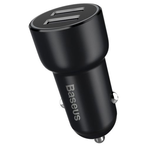Ładowarka Samochodowa 2xUSB Baseus FastCharge 3.4A czarna na Arena.pl