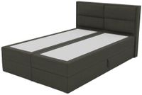 Łóżko Kontynentalne z Pojemnikiem do Sypialni Arizona 180x200 Szare