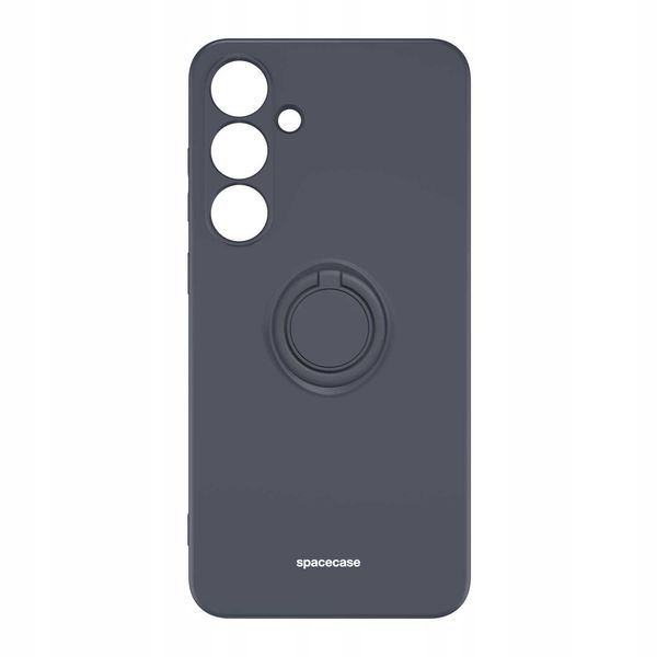Spacecase Silicone Ring Galaxy S24+ Black zdjęcie 4