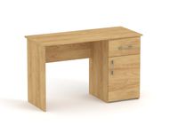 Biurko FRANEK 120 cm z szuflada Hikora Naturalna