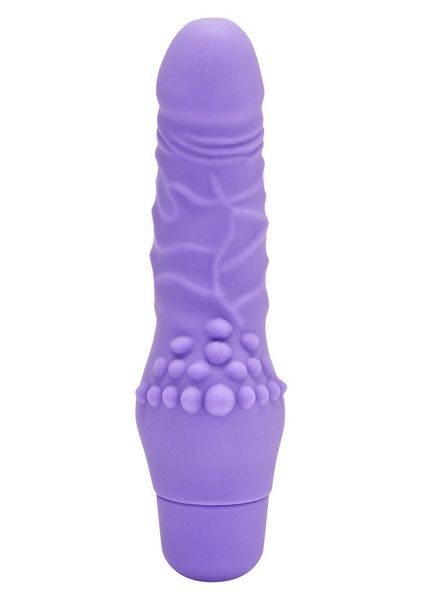 Mini Wibrator Silikonowy Wypustki Stymulujące - Silicone Classic zdjęcie 2