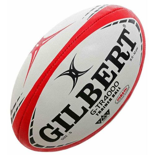Piłka do Rugby Gilbert G-TR4000 Biały 28 cm Czerwony na Arena.pl