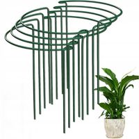 8 szt Podpórki do roślin kwiatów metalowe podpora do roślin MOCNE 60cm
