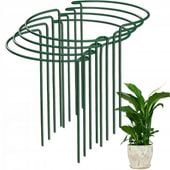 8 szt Podpórki do roślin kwiatów metalowe podpora do roślin MOCNE 60cm