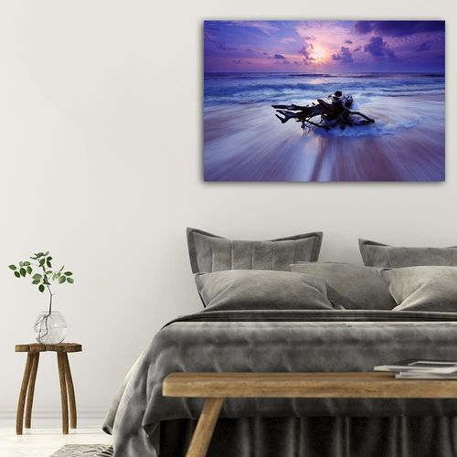 Deco Panel, Gałąź na brzegu morza 60x40 na Arena.pl