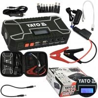 YATO URZĄDZENIE ROZRUCHOWE POWERBANK 12000MA WYŚWIETLACZ LCD 12V YT-83082
