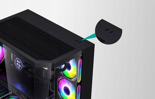 Obudowa Darkflash FT418 PRO ARGB Czarny na Arena.pl
