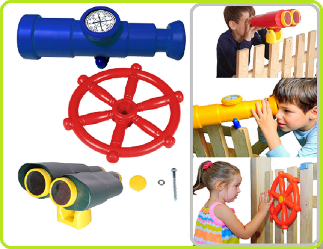 Zestaw na plac zabaw ster teleskop kompas lornetka zdjęcie 1