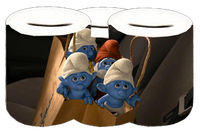 Skarbonka ceramiczna Smerfy