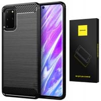 Spacecase Carbon Galaxy S20+ Czarny