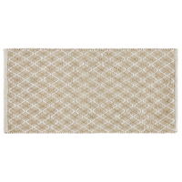 Dywan z juty 50 x 80 cm beżowy AKBEZ