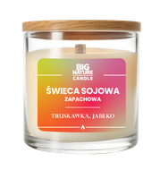 Świeca sojowa o zap. Truskawka i Jabłko 225g