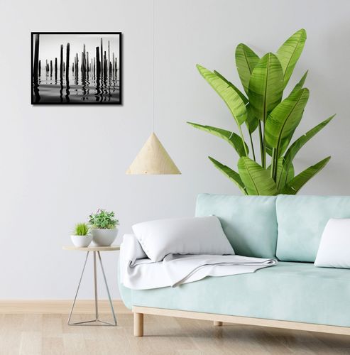 Plakat 50x40cm Refleksje Nad Wodą na Arena.pl