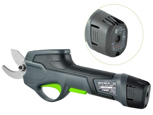 AKUMULATOROWY SEKATOR DO CIĘCIA GAŁĘZI NAC PRB72-B20-JN 7.2 V CIĘCIE 25 MM na Arena.pl