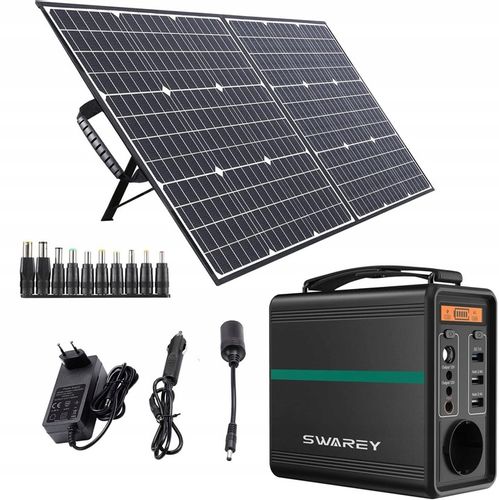 POWER BANK SWAREY GENERATOR SOLAR 52000 mAh Type-c / QC3.0 /USB+100W SOLAR na Arena.pl