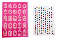 DLA DZIECI KOLOROWY ZESTAW MANICURE AKCESORIA