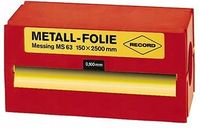 Folia metalowa 150x2500x0,025 mm stal niestopowa REKORD