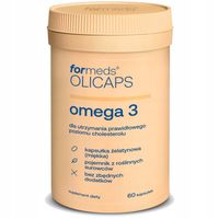 OLICAPS Omega 3 60 kaps. FORMEDS na serce krążenie mózg wzrok olej rybi