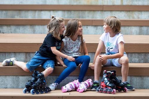 Rolko-Wrotki 3w1 Regulowane RAVEN Singer Black/Red 37-40 na Arena.pl