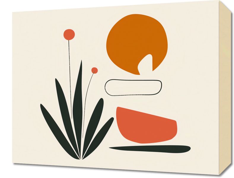 Obraz 50x40cm Abstrakcyjny Zen zdjęcie 1