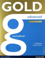 Gold Advanced 8 Coursebook Sally Burgess, Thomas Amanda