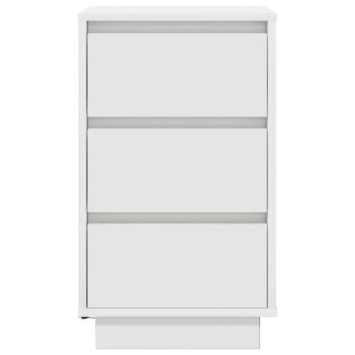 Szafka nocna z oświetleniem LED Biała 38x34x65 cm na Arena.pl