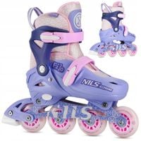 Rolki REGULOWANE Łyżworolki Rekreacyjne Dla Dziewczyn Dzieci Damskie 34-37