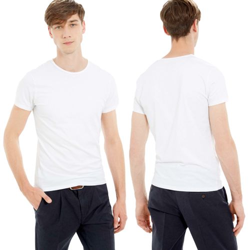 T-shirt męski SlimFit Pepe Jeans Original Basic biały - S na Arena.pl