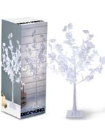Drzewko świąteczne oświetleniem LED Klon Biały
