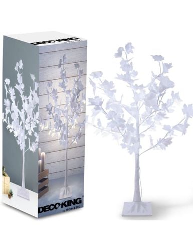 Drzewko świąteczne oświetleniem LED Klon Biały na Arena.pl