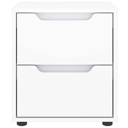 Szafka nocna VIKEN, biała, 45x40x50 cm, materiał drewnopochodny na Arena.pl