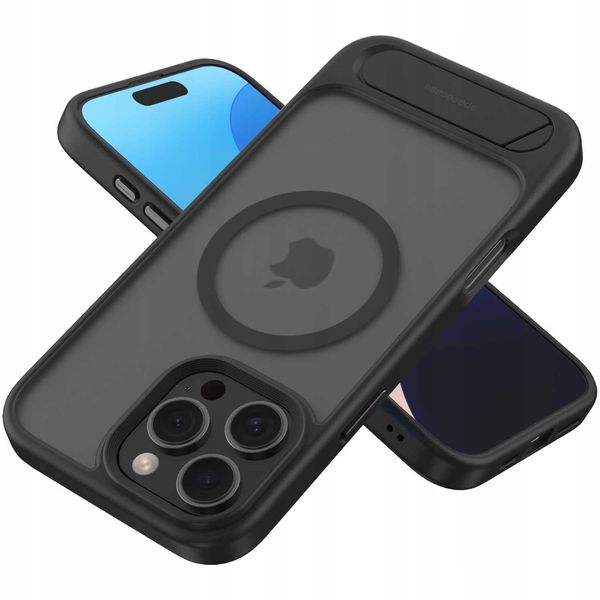 Spacecase Stand Pro Mag Iphone 16 Pro Max Black zdjęcie 2