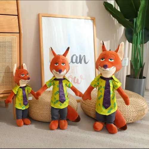 ZOOTOPIA 2x JUDY HOPPS + NICK WILDE MASKOTKA ZWIERZOGRÓD KRÓLIK LIS 40cm na Arena.pl