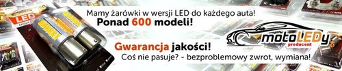 LED 7440 pomarańczowa 12-24V W21W canbus 1000lm na Arena.pl