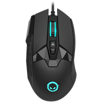 lorgar mysz gamingowa stricter 579, usb, led, rgb, czarna