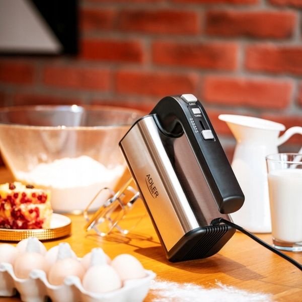 Mikser ręczny Robot kuchenny 800W 5 biegów + TURBO 4 Mieszadła Wolny start zdjęcie 3