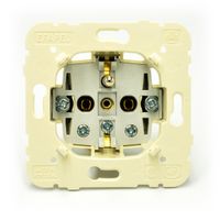 Efapel Logus90 gniazdo pojedyncze z uziemieniem 21111