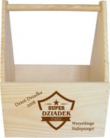 NOSIDŁO NA PIWO skrzynka na piwo na dzień dziadka