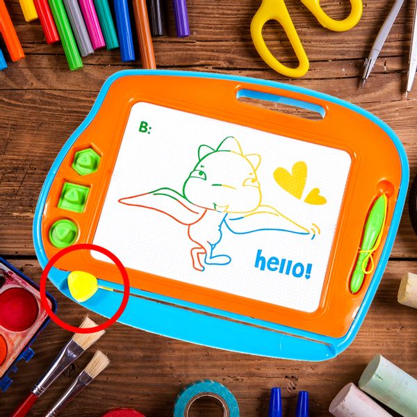 Znikopis - Tablica magnetyczna dla dzieci 2w1 zdjęcie 9