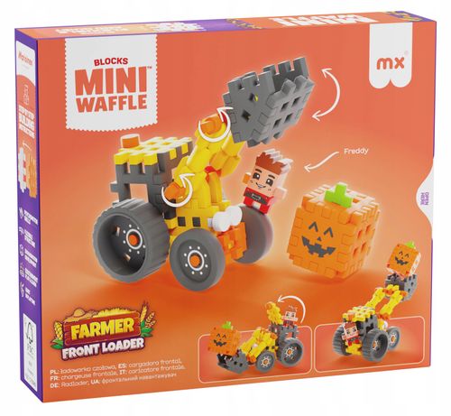 Marioinex klocki WAFFLE mini FARMER - Koparka, 50 elementów na Arena.pl