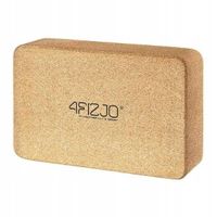 KOSTKA klocek blok DO JOGI pilatesu 4FIZJO korkowa