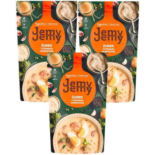 JemyJemy Żurek z kiełbasą wieprzową 450 g  x 3 sztuki na Arena.pl