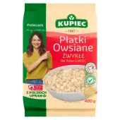 KUPIEC PŁATKI OWSIANE ZWYKŁE 400G