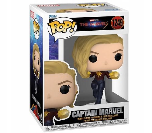 Funko POP! Marvel The Marvels Captain Marvel 1249 na Arena.pl